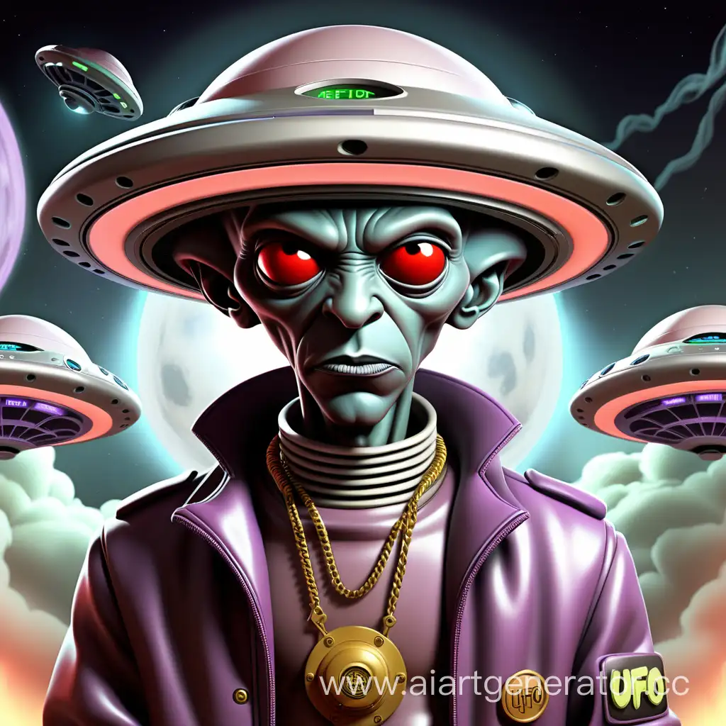 Urban-Hip-Hop-Scene-with-UFO-and-Villains