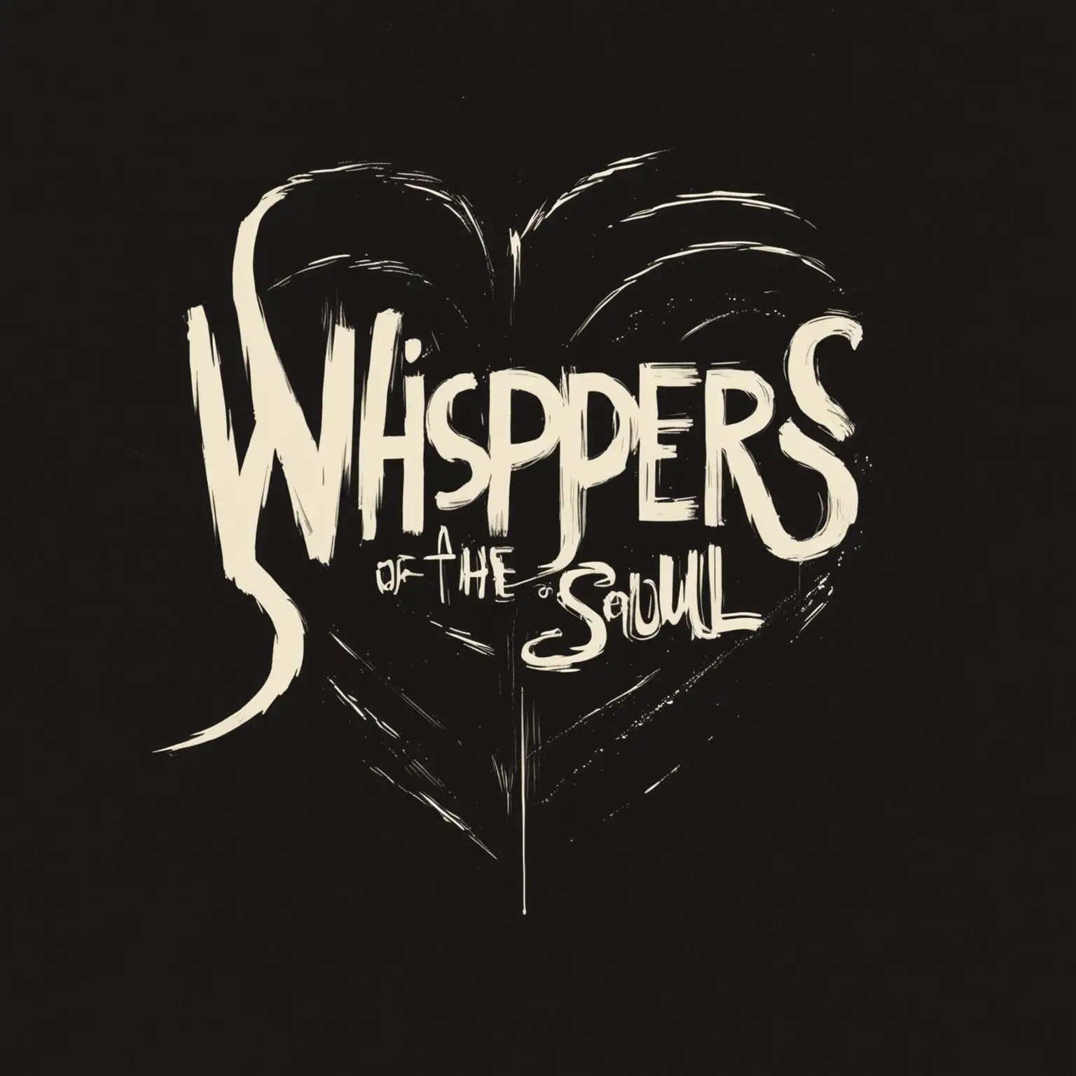 Genera la portada de un single titulado 'Whispers of the soul', en relacion al amor, con el estilo de Saul Bass