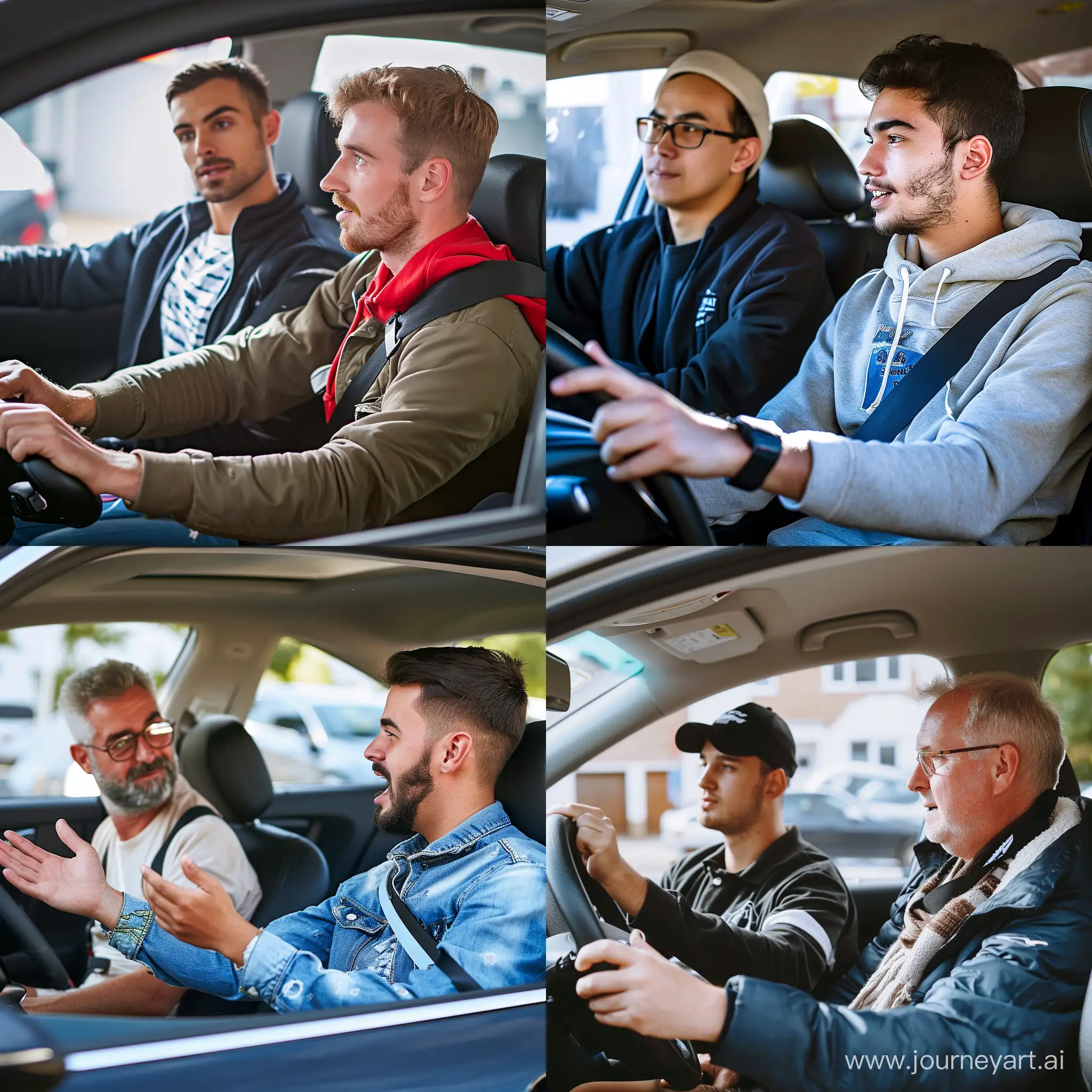 Student-Learning-to-Drive-with-Instructor-in-Car