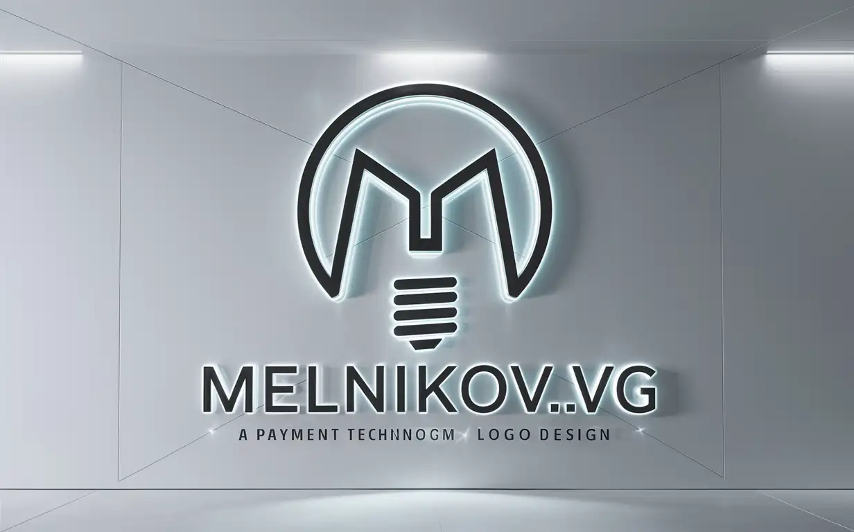Аналог логотипа "Melnikov.VG", чистый задний белый фон, абстрактная М лампочка, люминофорная технология дизайна, https://pay.cloudtips.ru/p/cb63eb8f



^^^^^^^^^^^^^^^^^^^^^