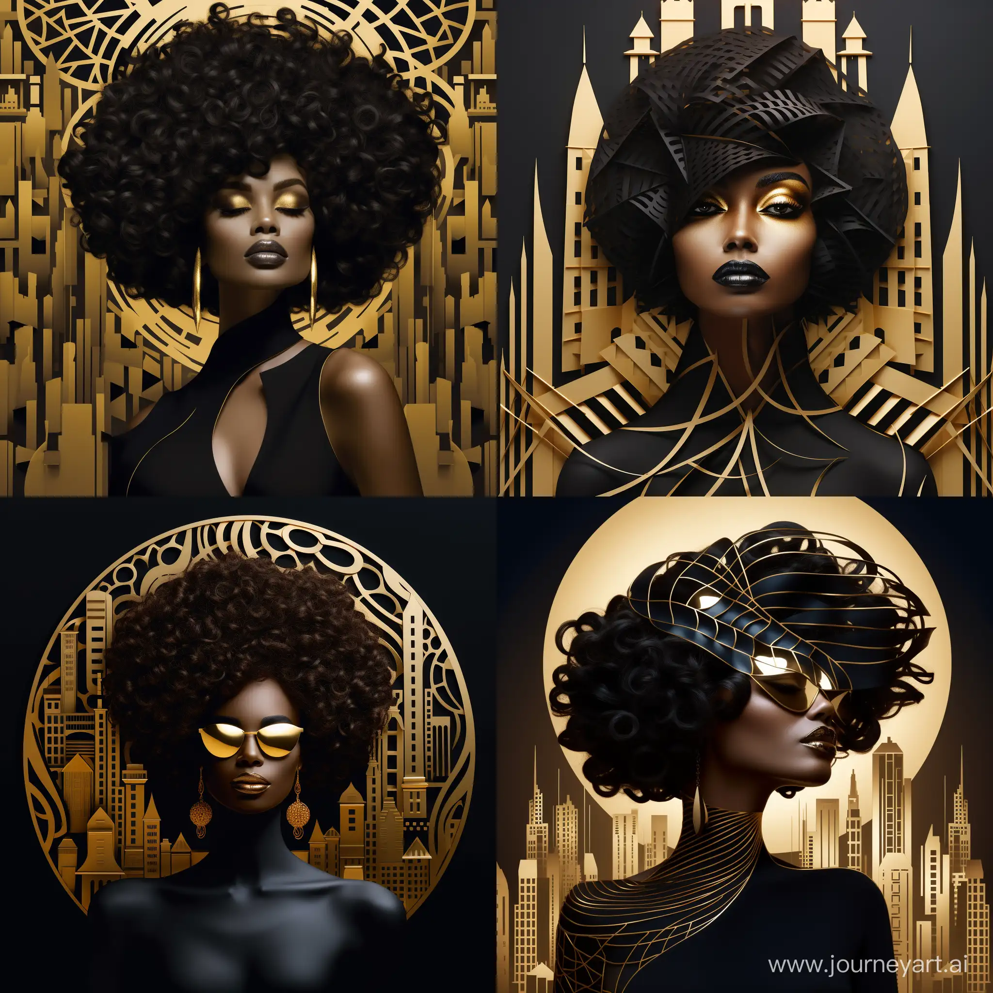 Extravagant-AfroAmerican-Woman-Portrait-in-Vogue-Fashion-Style