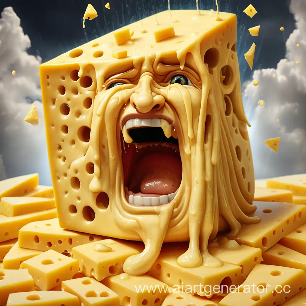 Whimsical-Cheese-God-Weeping-Artwork