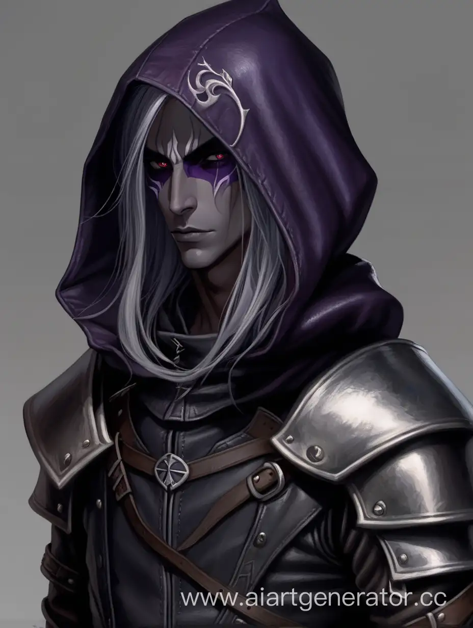 Mysterious-Dark-Elf-in-Medieval-Leather-Armor