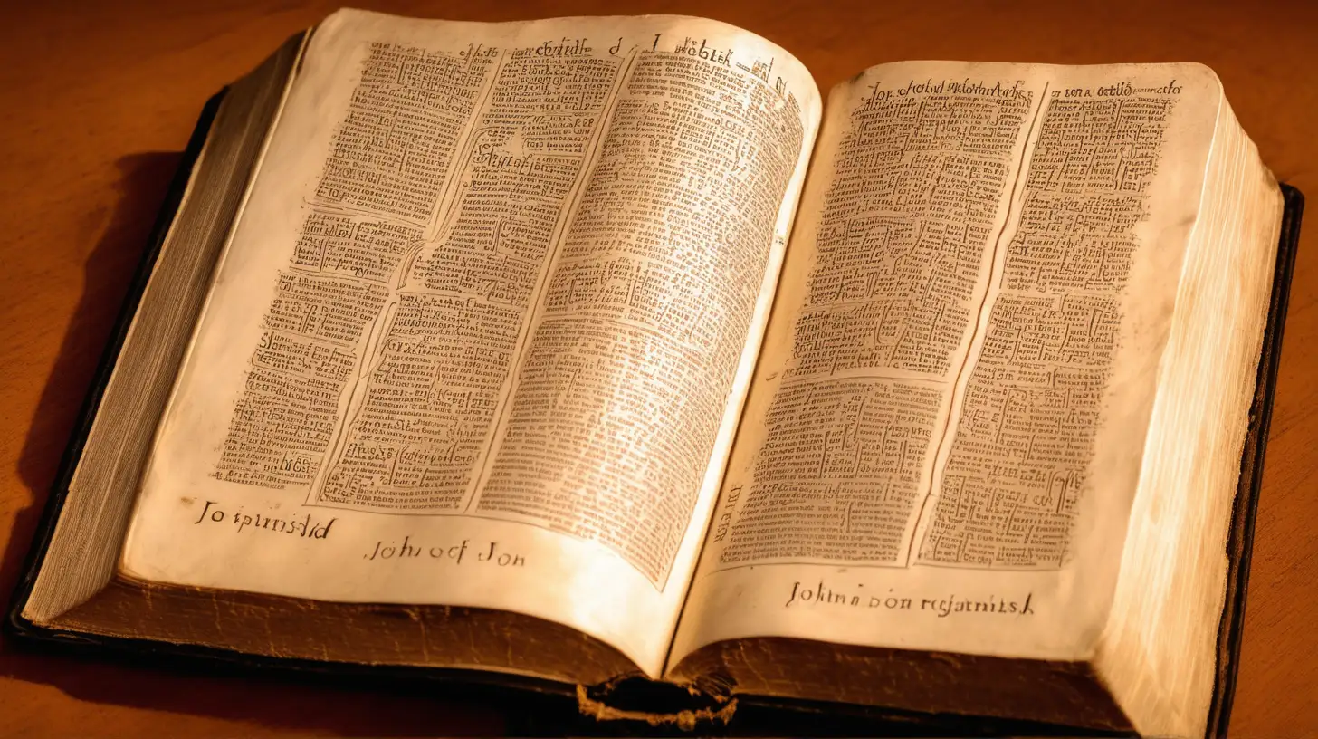 Imagen que muestra una biblia la palabra de Dios en version español en el libro de Juan, que es útil para enseñar, para redargüir, para corregir, para instruir en justicia,