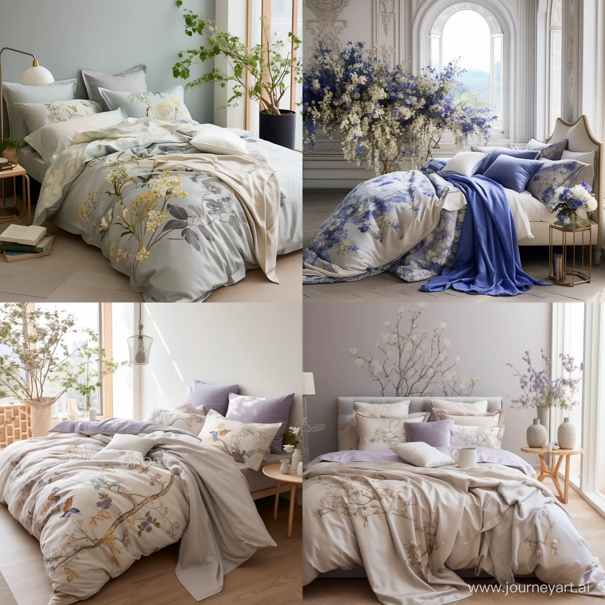 Elegant-Zara-Home-Bedding-Set-with-Rich-Pattern-and-Texture