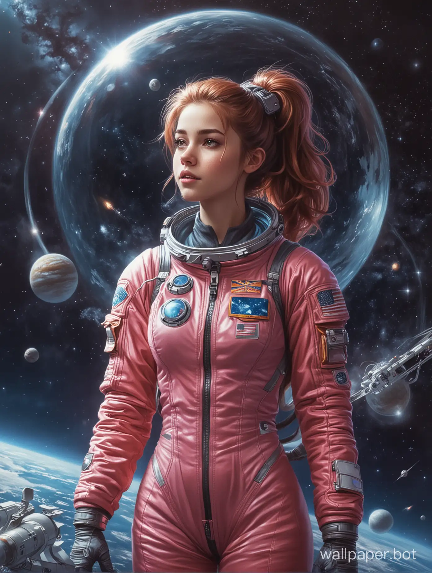 Futuristic-Girl-in-Space-Exploration