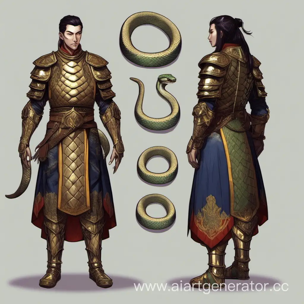 YuanTi-Snake-in-Majestic-Byzantine-Armor
