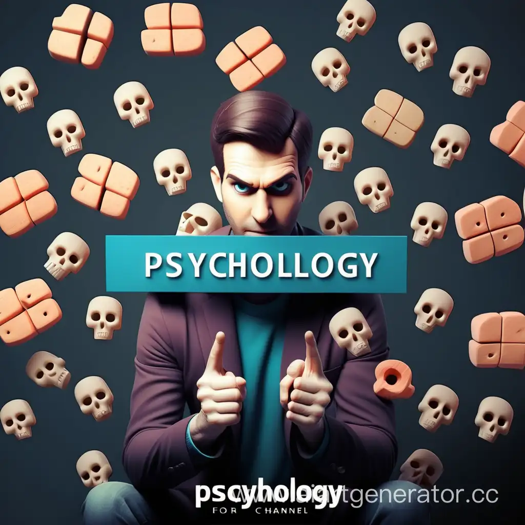 Банер про психологию для канала