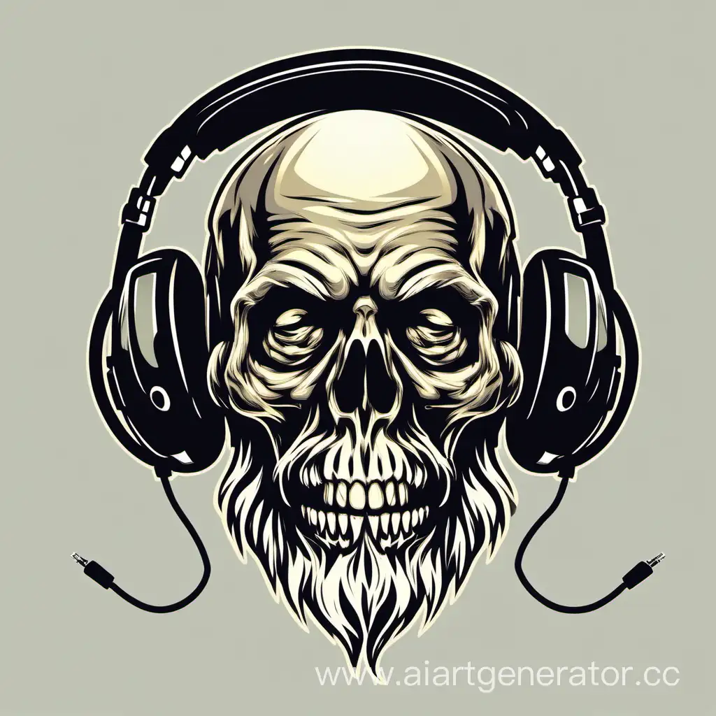Ethereal-Skull-with-Headphones-Modern-Interpretation-of-Mortality