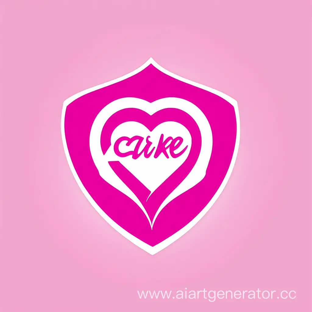 Pink-Care-Logo-Design-for-Compassionate-Healthcare