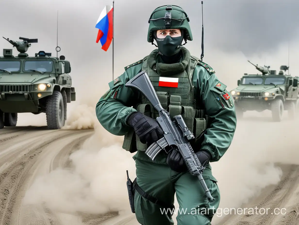 Russian-Military-Personnel-Wearing-SVO-Uniform-with-National-Flag-Emblem