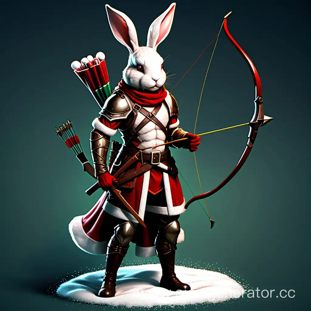 гуманоидная зайчиха, рождественский лучник, защитник Санты.
