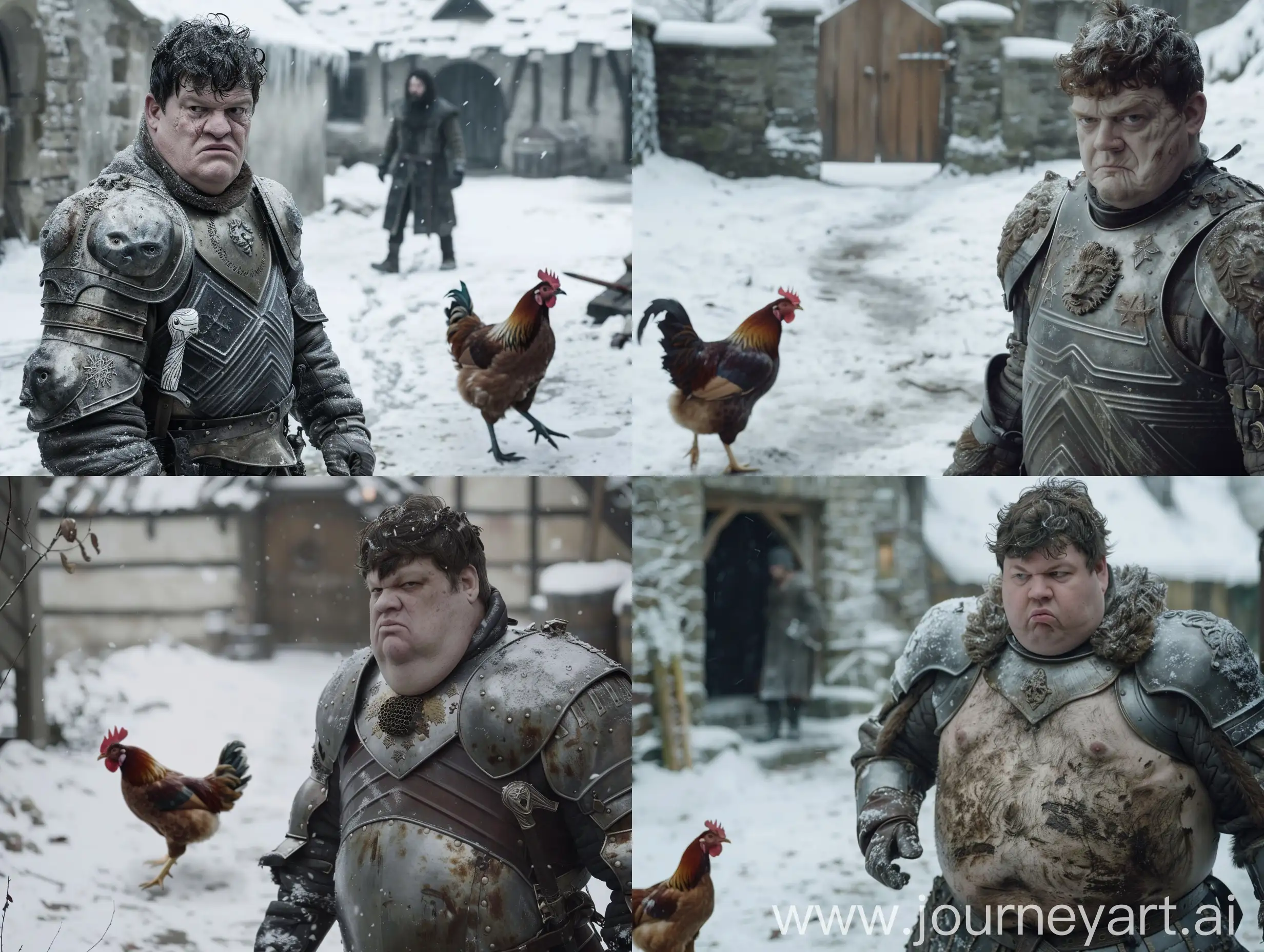 Oversized-Ramsay-Bolton-in-Winterfell-Snowyard-Chase