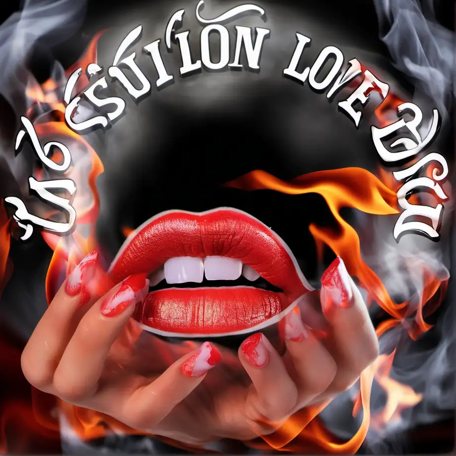 Flames, passion, love, sensuella