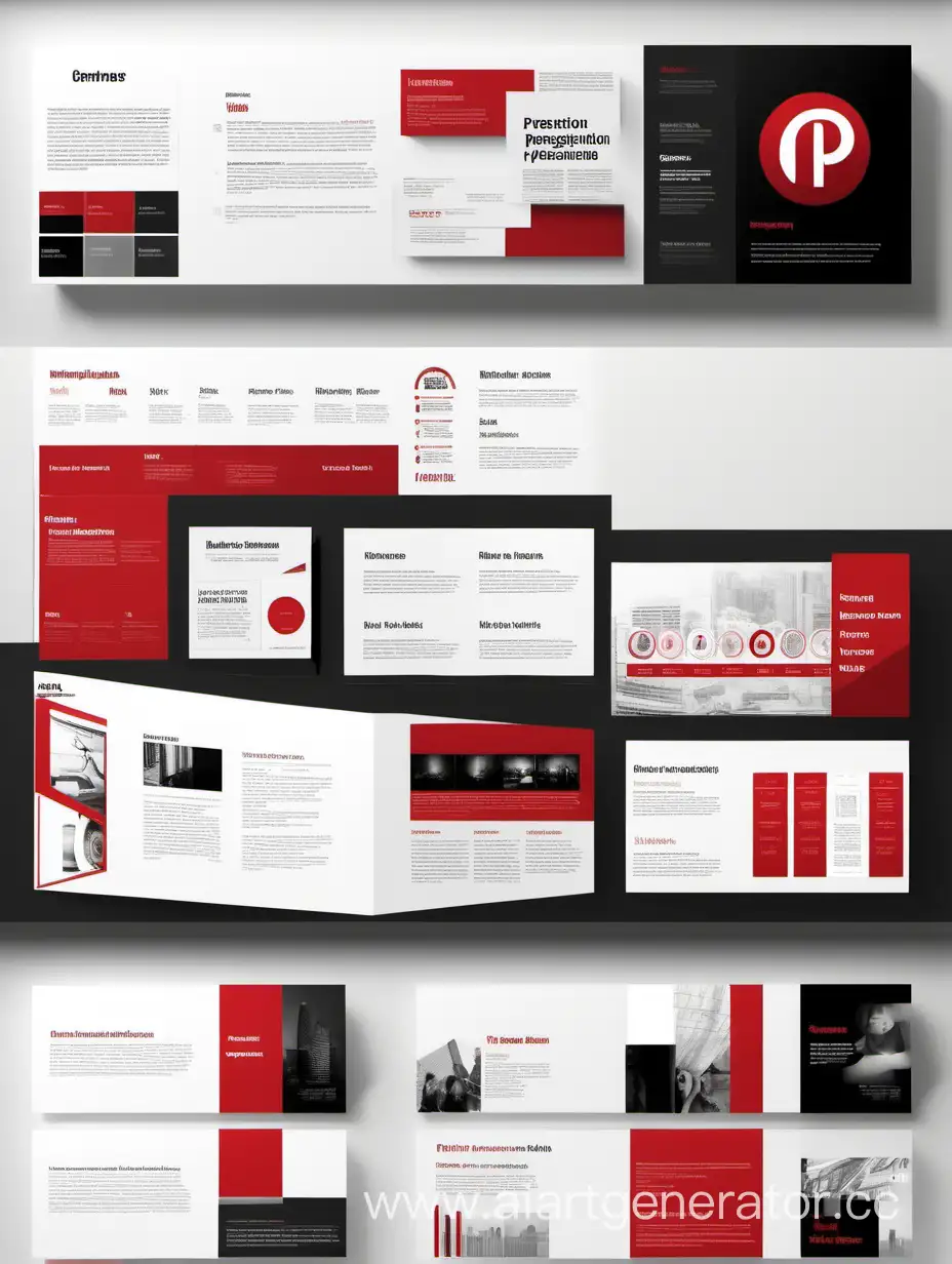 Elegant-Crimson-Typography-Presentation-in-Black-and-White