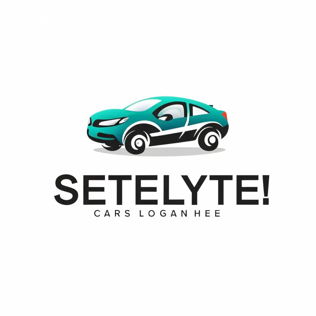 a logo design,with the text "SeteLyte!", main symbol:car, maps,Moderate,be used in Automotive industry,clear background