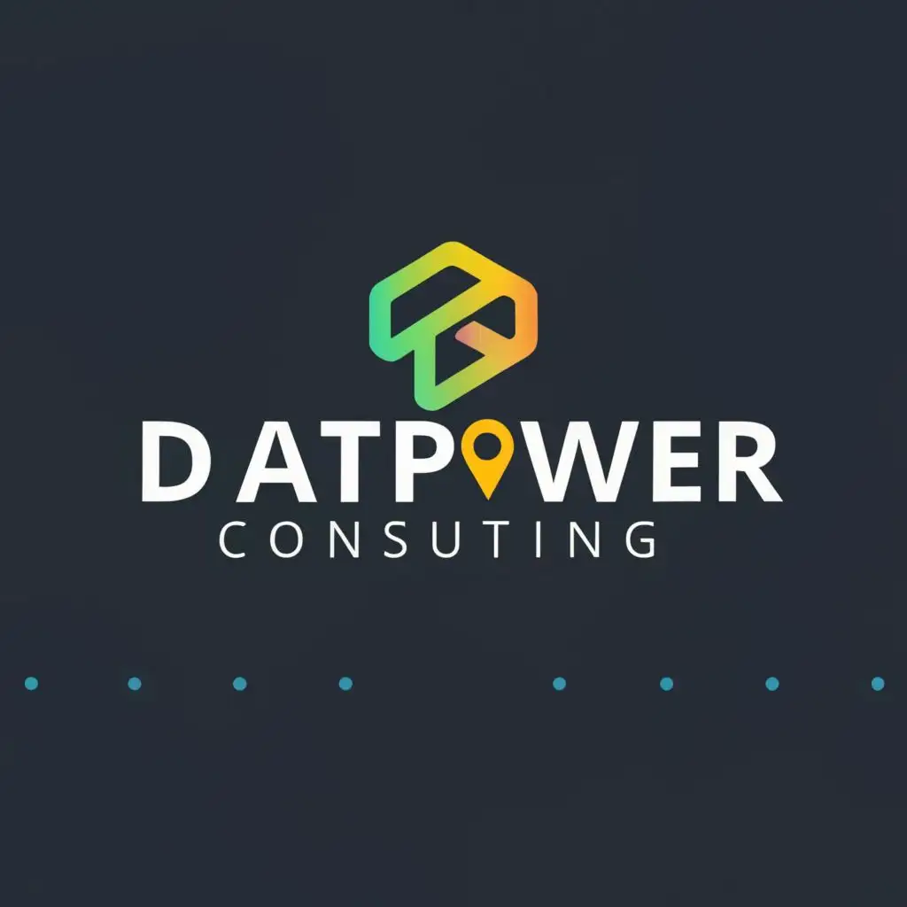 logo, bigdata, consulting, with the text "DATAPOWER", typography, be used in Technology industry