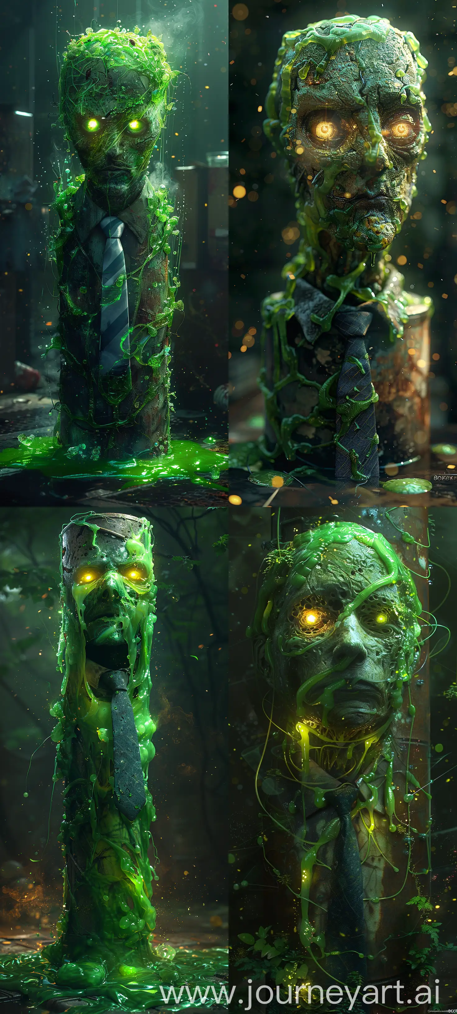 Eerie-Cyber-Bogeyman-in-Glowing-Slime-HyperRealistic-8K-Digital-Art