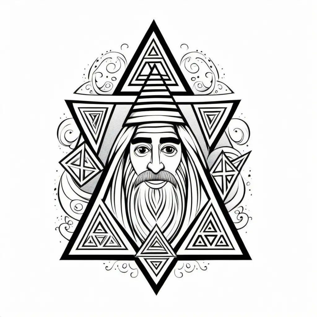 Design a tshirt graphic. it should have images related to the jewish holiday of purim. it should be festive and colorful. it should have a very vague stick figure cartoon depiction of haman, a man with a hamantash, triangle hat. 