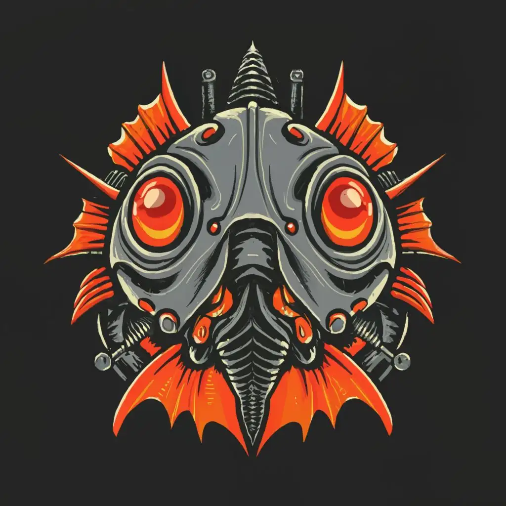 LOGO-Design-For-Malevolent-Goldfish-Bionic-Evil-Goldfish-in-Internet-Industry