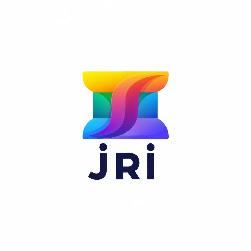 a logo design,with the text "JIRI", main symbol:JIRI,Moderate,be used in Retail industry,clear background