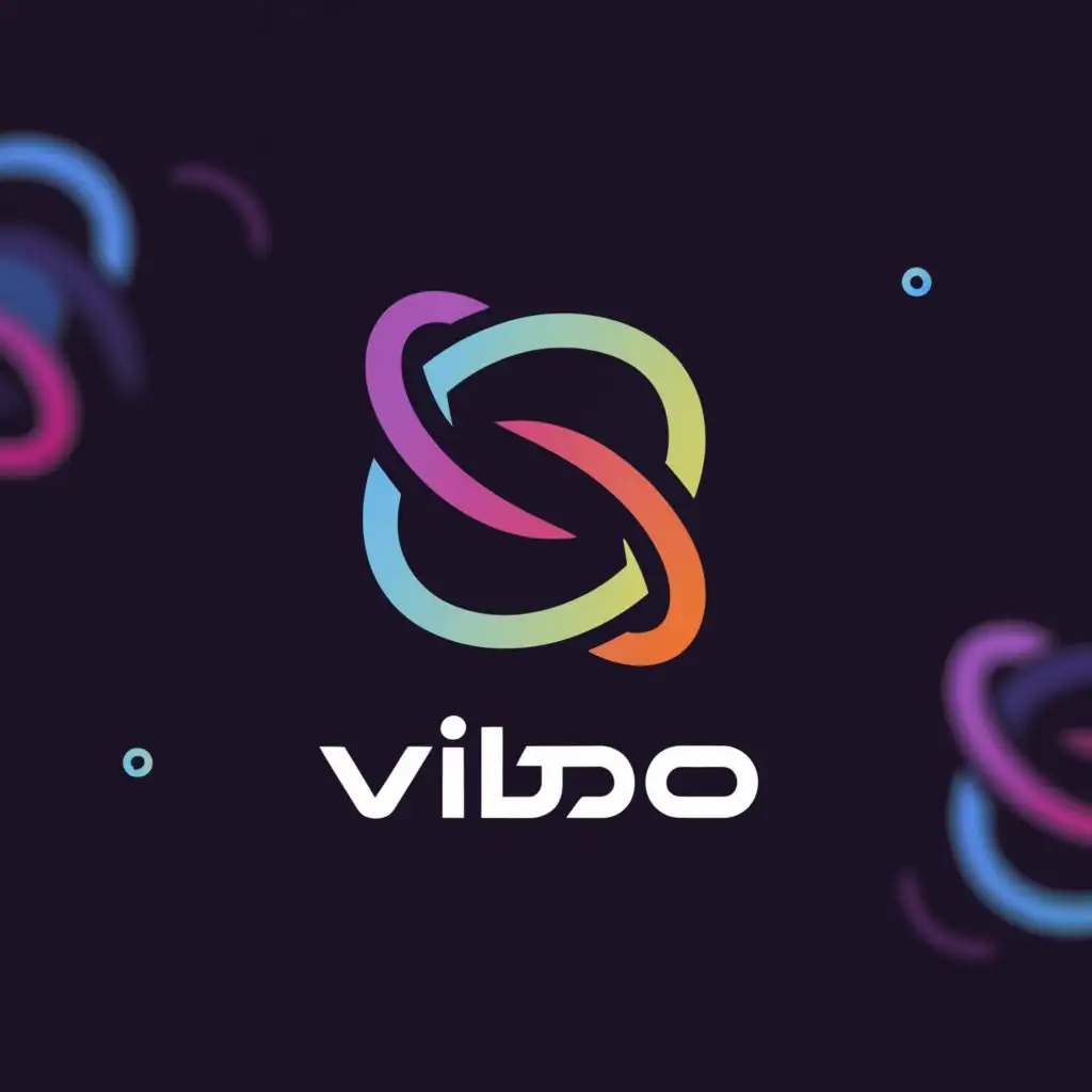 a logo design,with the text "Vibro", main symbol:Orbit,complex,be used in Technology industry,clear background