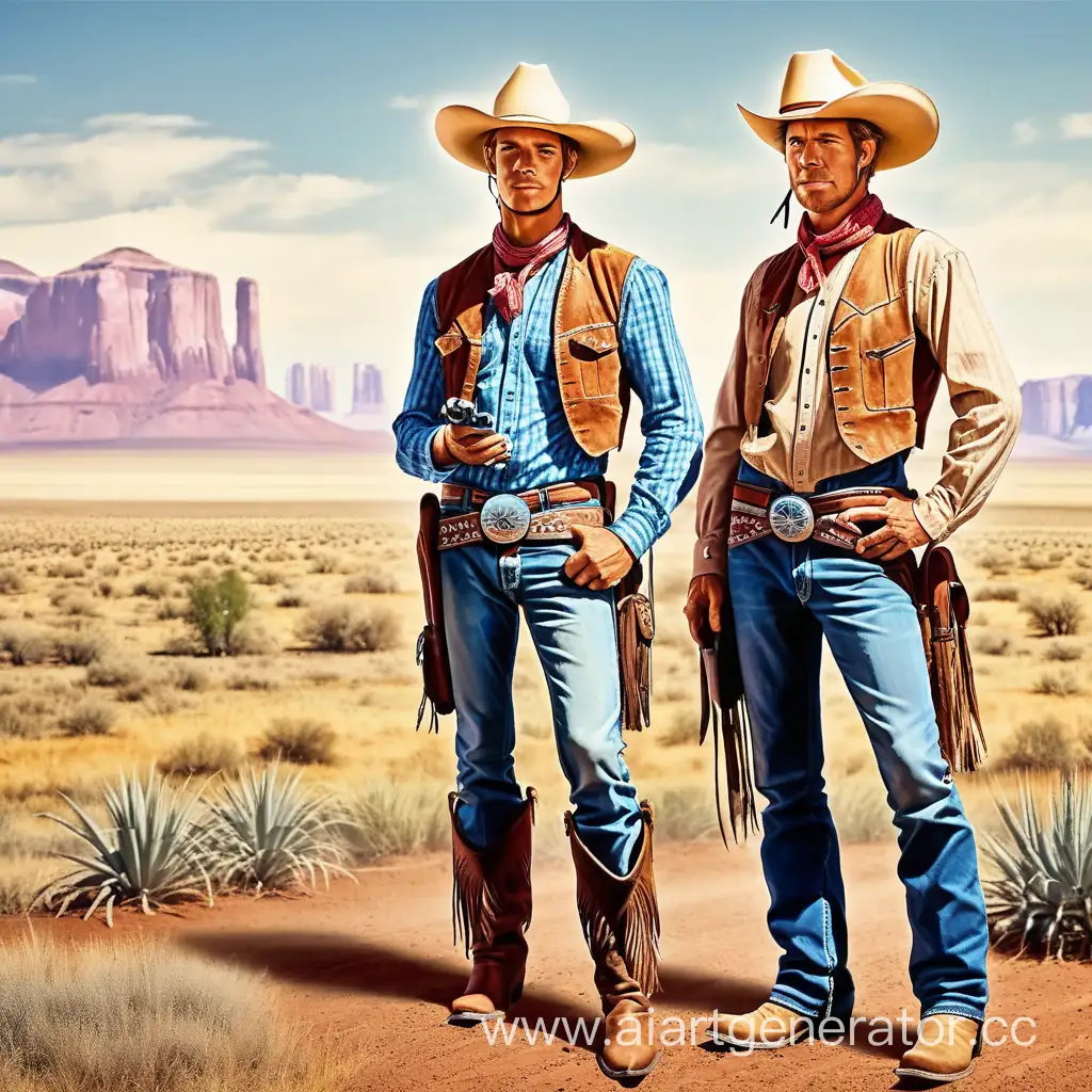Cowboys-Negotiating-Land-Purchase-in-Wild-West-Scene