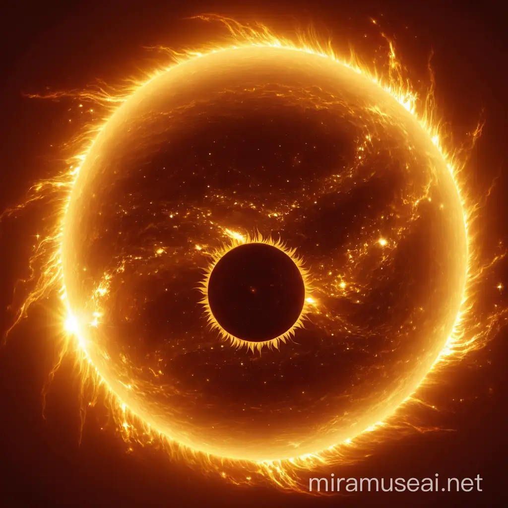 Minimalistic Sun Logo Design