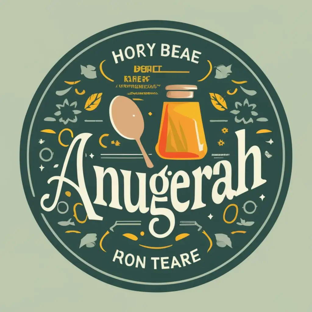 logo, OIL , WAITERS, DRUM, with the text "ANUGERAH", typography, be used in Retail industry