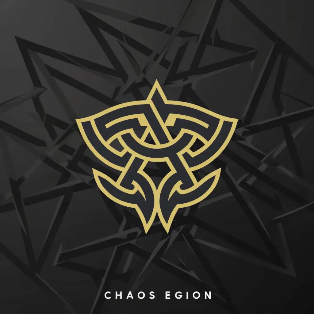 a logo design,with the text "chaos legion", main symbol:logo,complex,be used in Sports Fitness industry,clear background