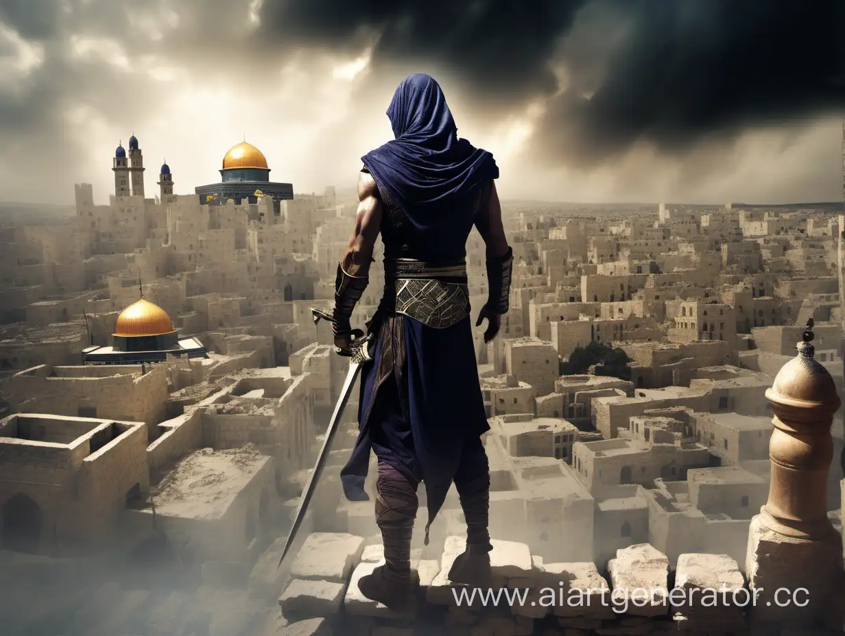 Prince-of-Persia-Confronts-Ruined-Jerusalem-Atmospheric-Arab-and-EgyptianInspired-Art