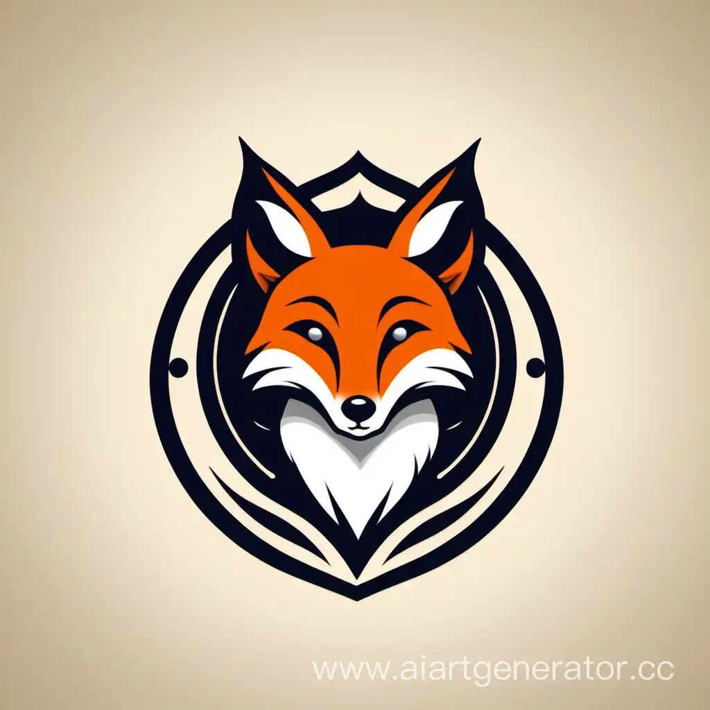 Elegant-Fox-Logo-Design-with-Subtle-Sophistication