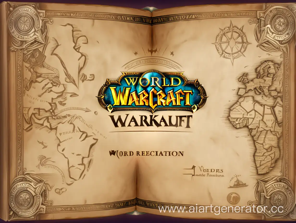 Обложка книги в стиле World of warcraft. Советы для путешествий и релокации