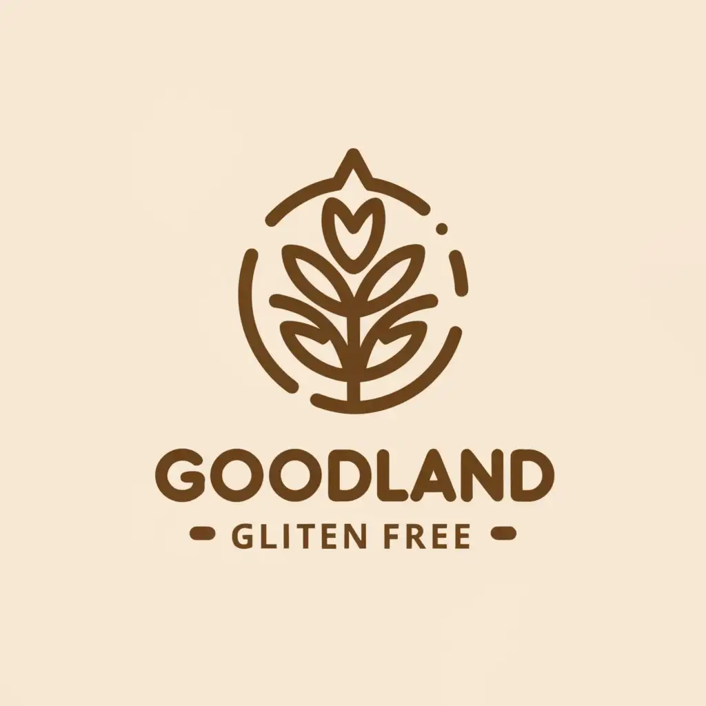 a logo design,with the text "Goodland Gluten Free", main symbol:bread bakery,Moderate,clear background