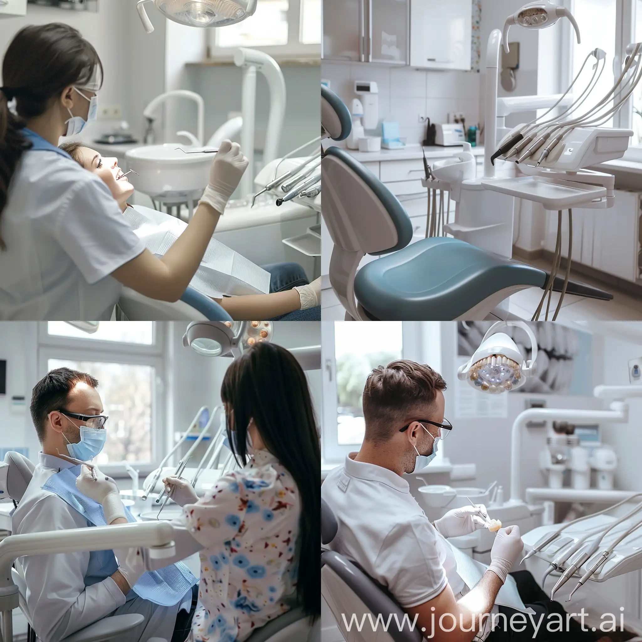 Dentist-Examining-Patients-Teeth-in-Modern-Clinic