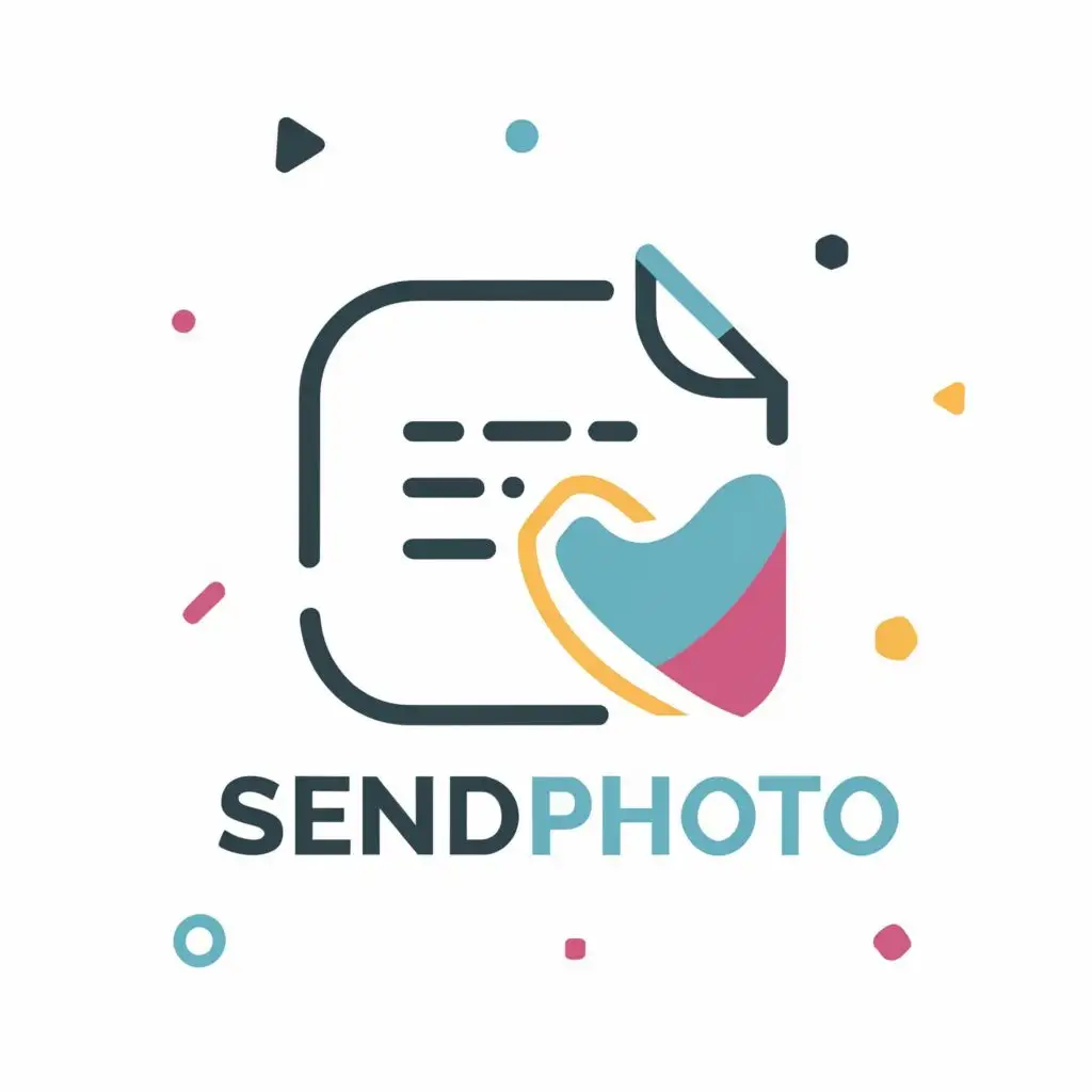 logo, file, with the text "phoTo Bhejo", typography, be used in Internet industry