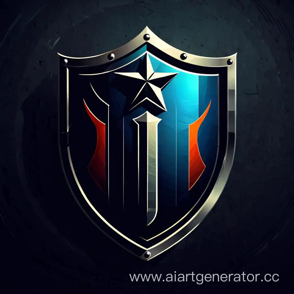 Corporate-Strength-Symbolized-Shield-Logo-Design