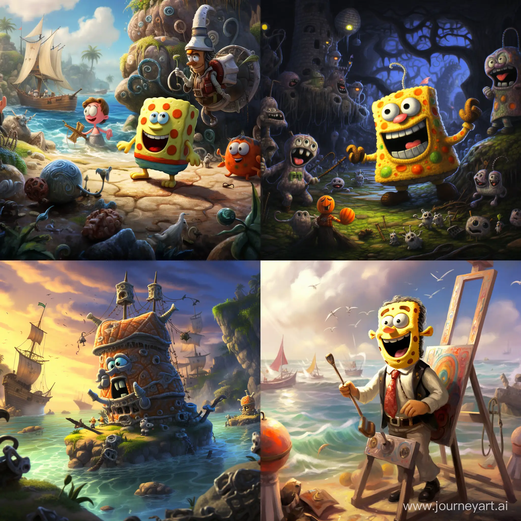 Spongebob Squarepants original cartoon, hd