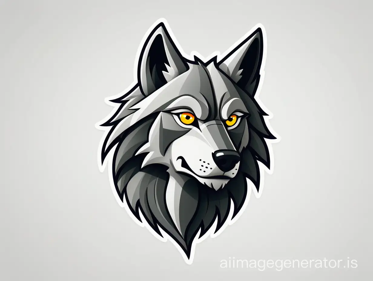 Minimalist-Wolf-Logo-Design