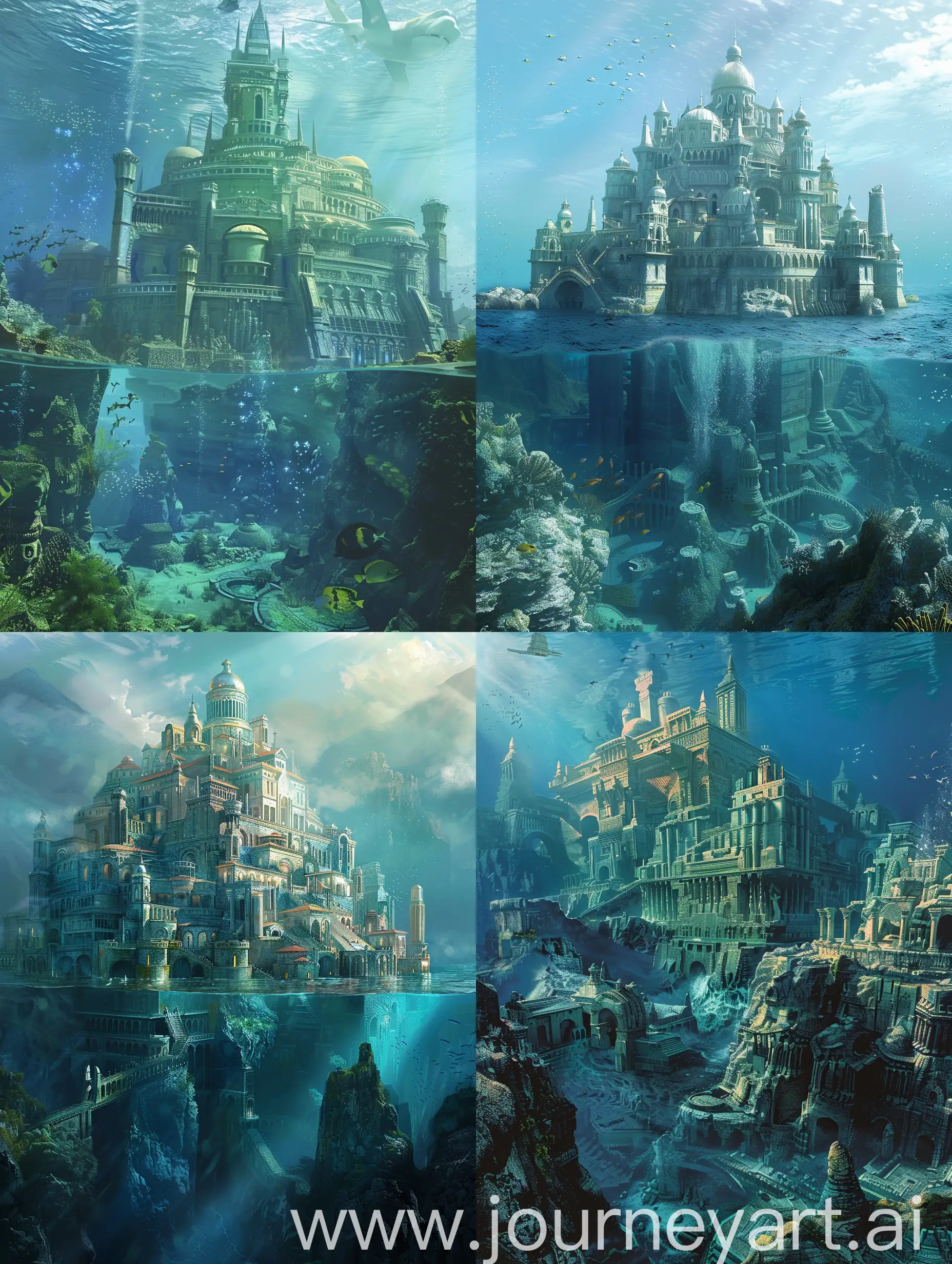 Mythical-Atlantis-Cityscape-Underwater-Exploration