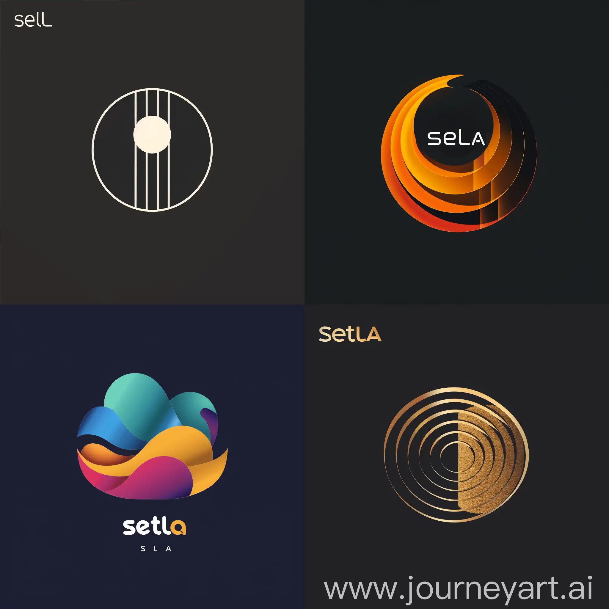 Setla Design Logo. modern