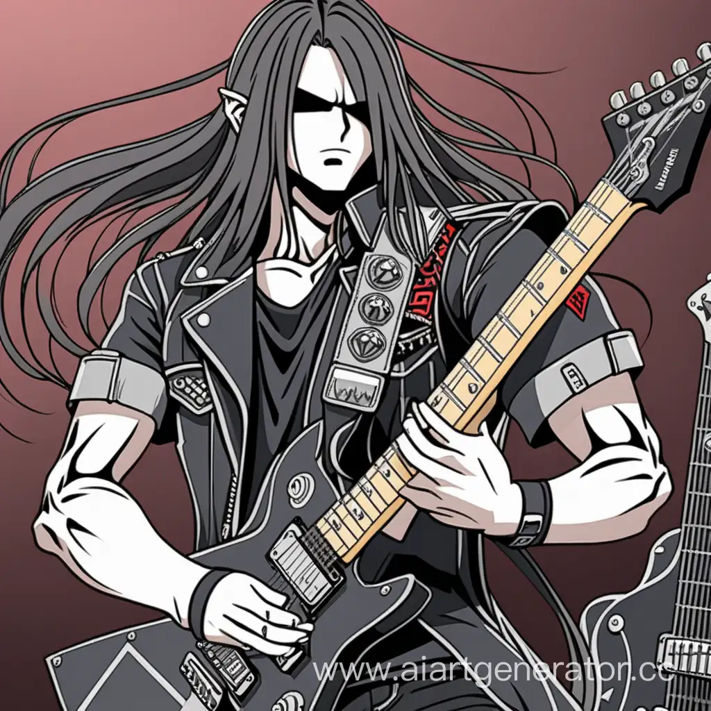 AnimeInspired-Metalhead-Character-with-Futuristic-Guitar