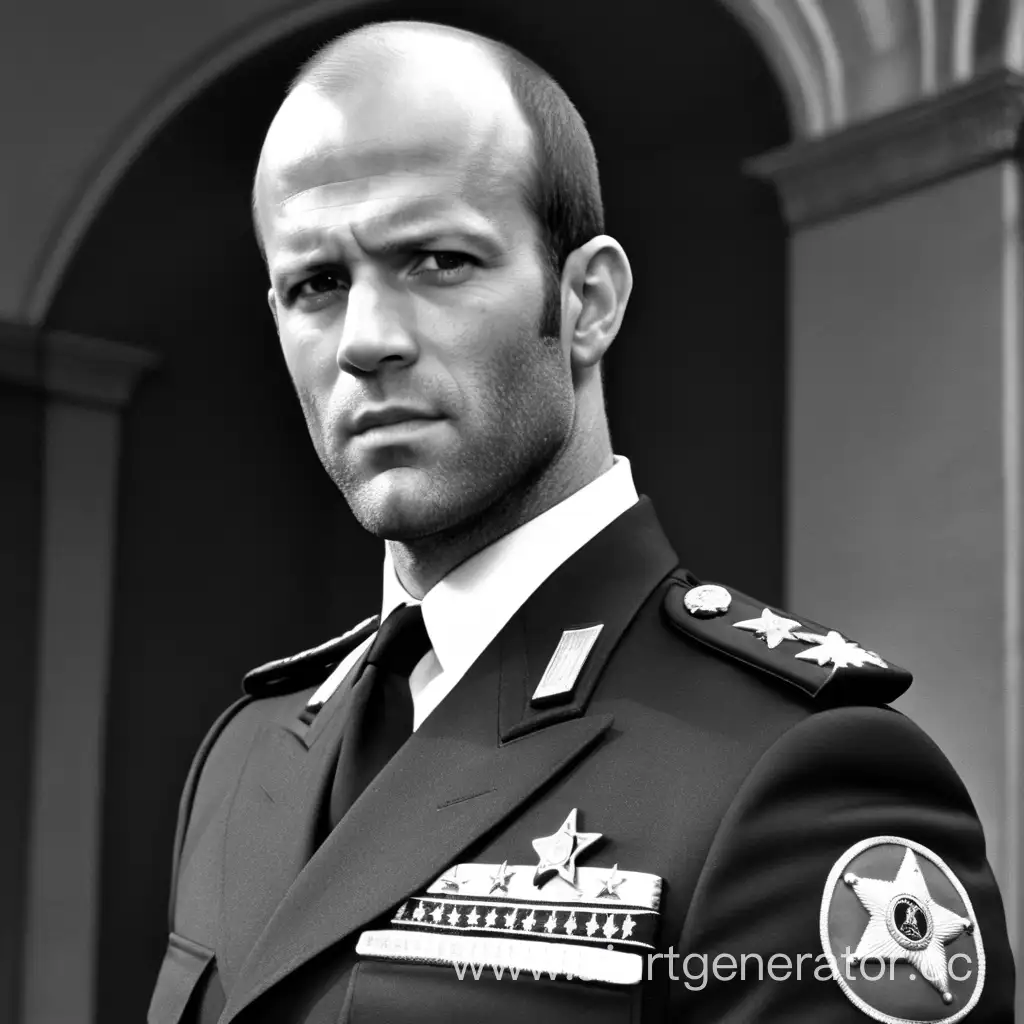 Jason-Statham-KGB-Portrait-in-Monochrome