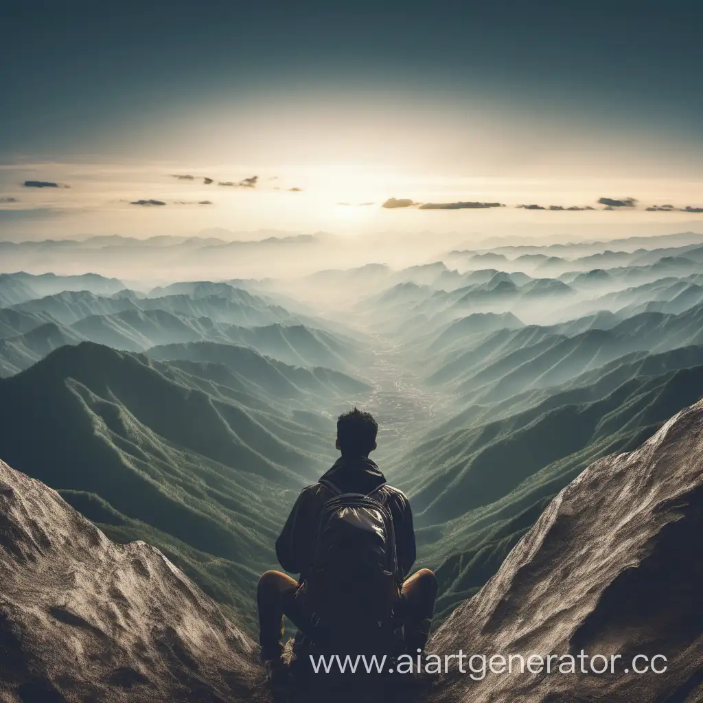 Contemplative-Figure-Overlooking-Vast-Mountain-Landscape