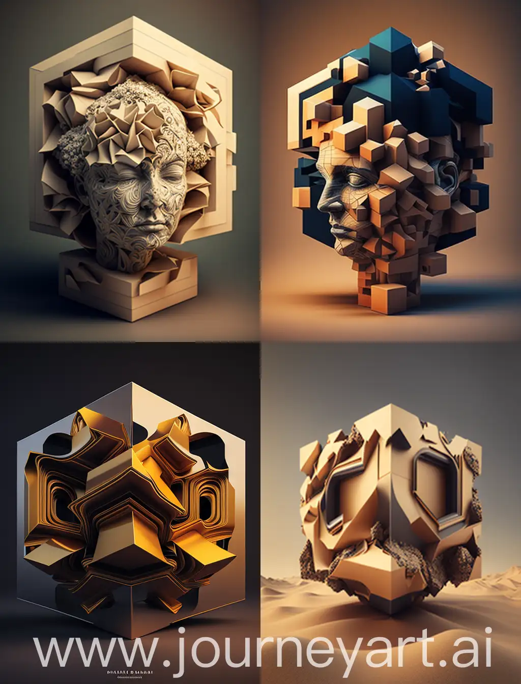 Abstract-Cubic-Mind-Artwork