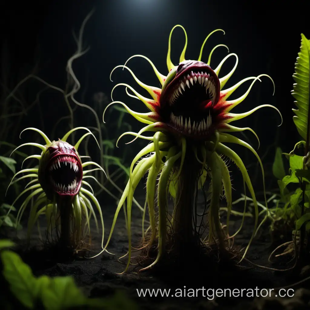Sinister-Predator-Venus-Flytrap-Monster-in-the-Dark-Swamp