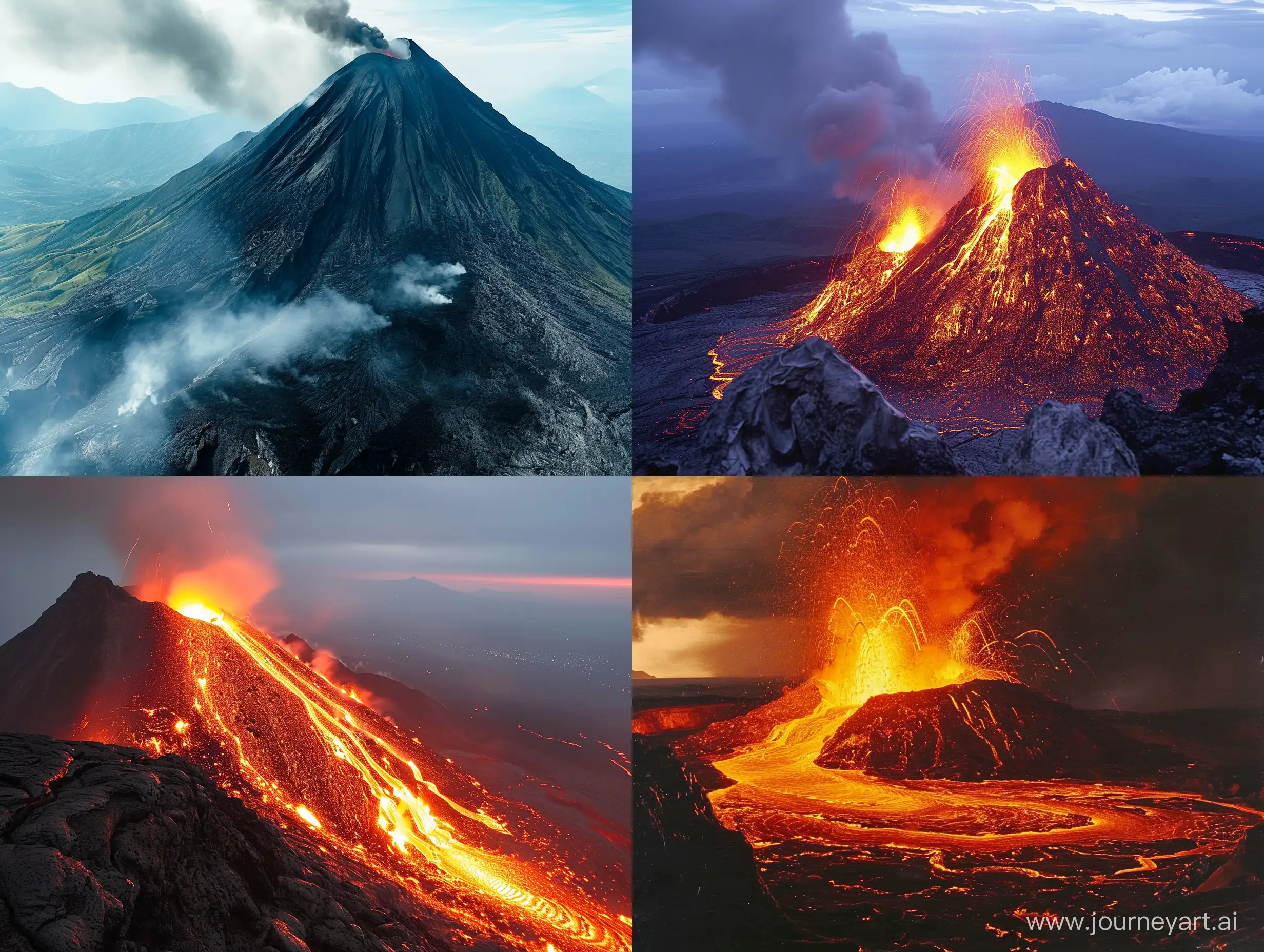 Powerful-Volcano-Eruption-Landscape