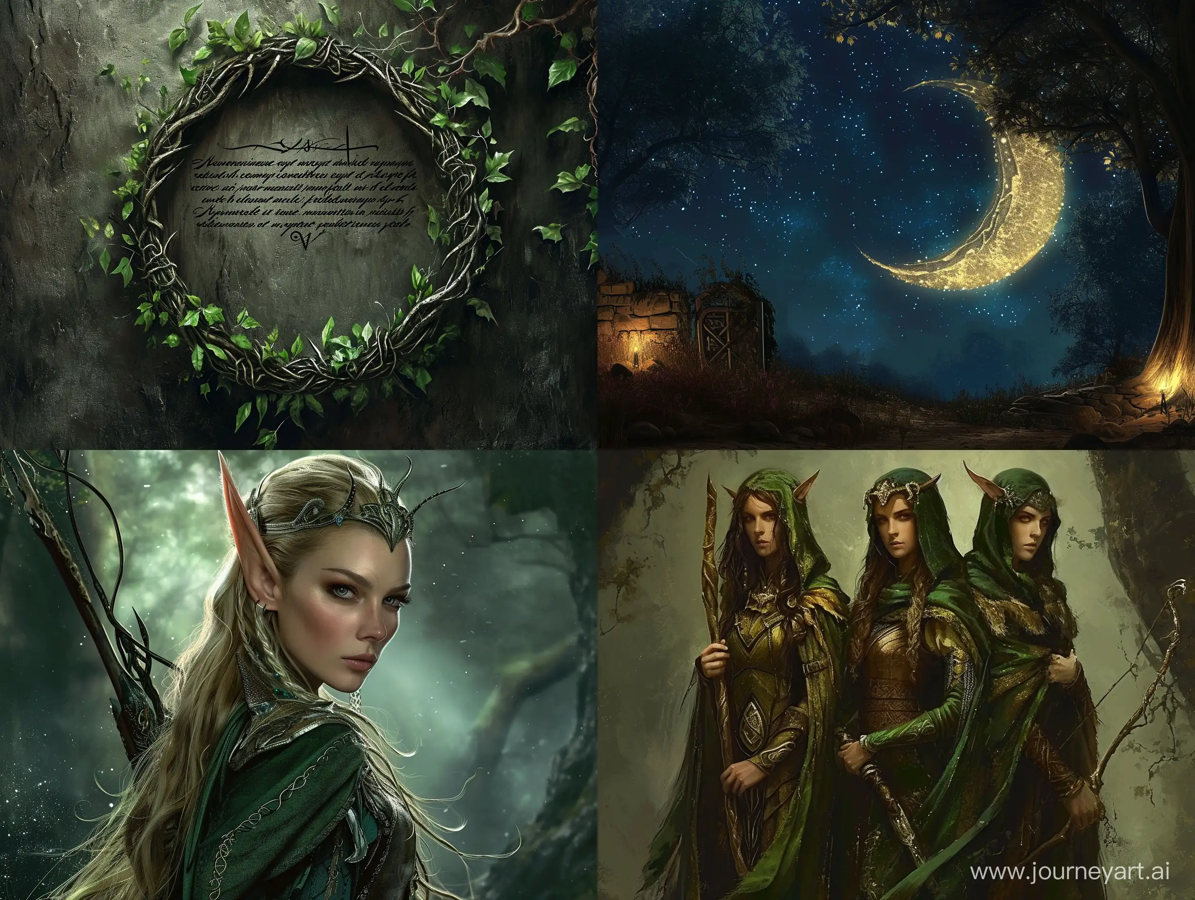 Enchanting-Elven-Script-on-a-43-Canvas-Version-6