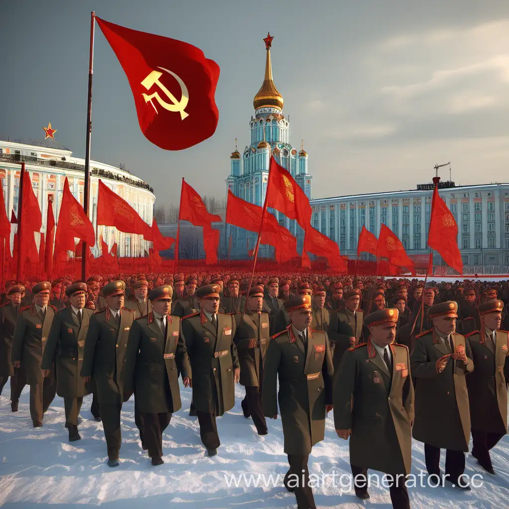 revival of the USSR in 2024 in Russia 