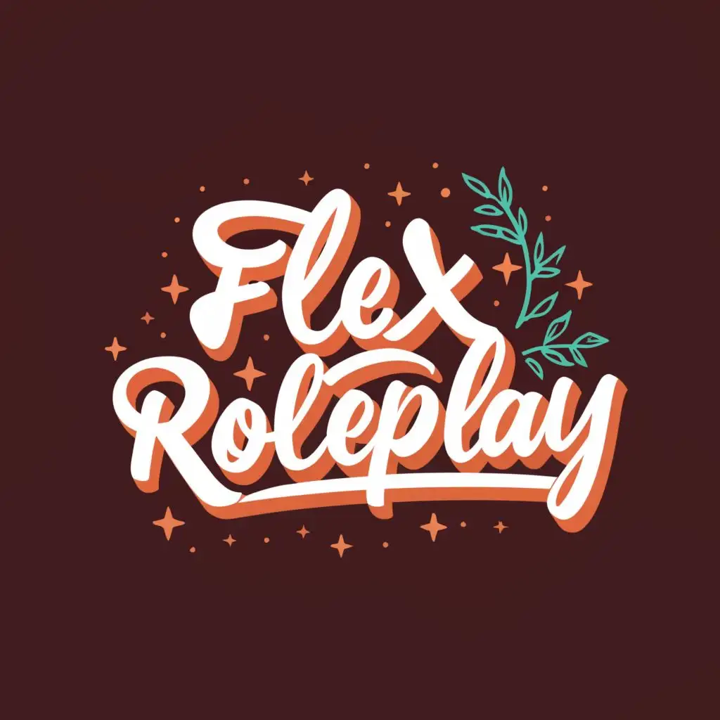 logo, Flex Roleplay, with the text "Flex Roleplay", typography